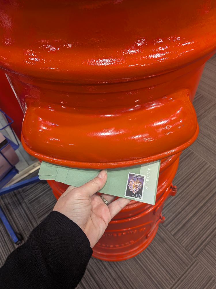 The mail box